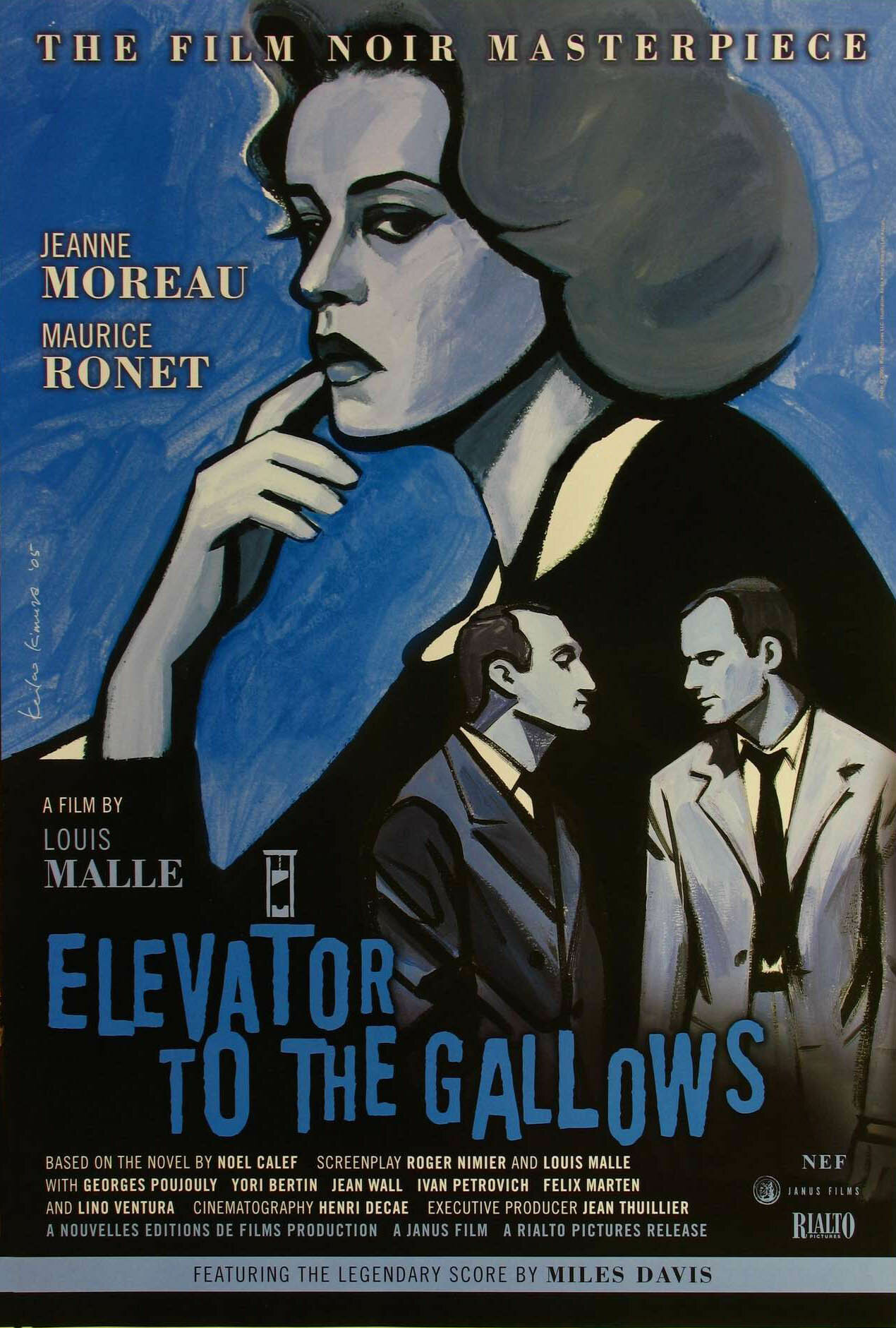 Постеры: Лифт на эшафот / Постер фильма «Лифт на эшафот» (1958) #1318039