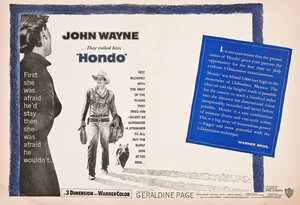 Постер: (Хондо, 1953 - вся информация о фильме на FilmNavi.ru