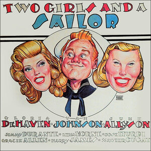 Постер: (Две девушки и моряк, 1944 - вся информация о фильме на FilmNavi.ru