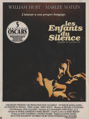 Постер: (Дети тишины, 1986 - вся информация о фильме на FilmNavi.ru