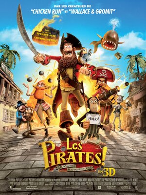 Постер: (Пираты! Банда неудачников, 2012 - вся информация о мультфильме на FilmNavi.ru