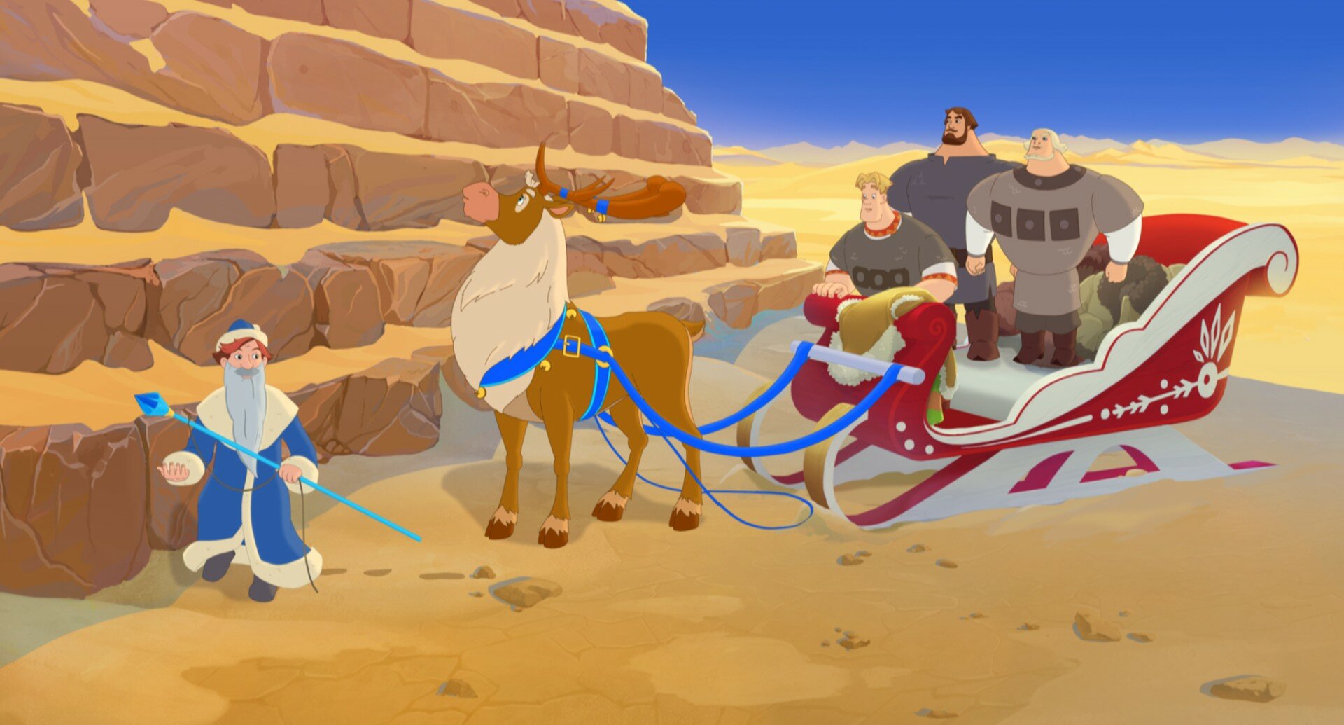 Три богатыря в египте