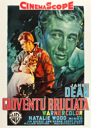 Постер: (Бунтарь без причины, 1955 - вся информация о фильме на FilmNavi.ru