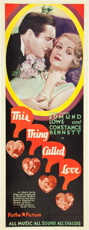 Постер: (This Thing Called Love, 1929 - вся информация о фильме на FilmNavi.ru