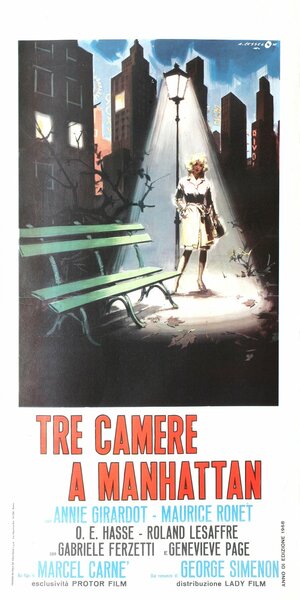 Постер: (Три комнаты на Манхэттене, 1965 - вся информация о фильме на FilmNavi.ru