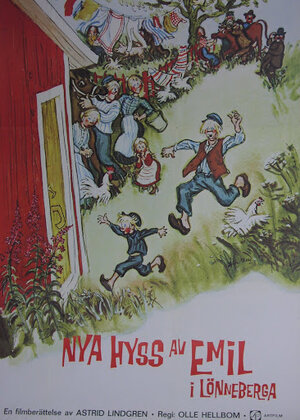 Постер: (Новые проделки Эмиля из Лённеберги, 1972 - вся информация о фильме на FilmNavi.ru