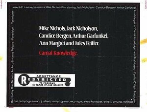 Постер: (Познание плоти, 1971 - вся информация о фильме на FilmNavi.ru