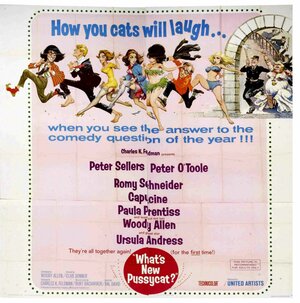 Постер: (Что нового, кошечка?, 1965 - вся информация о фильме на FilmNavi.ru