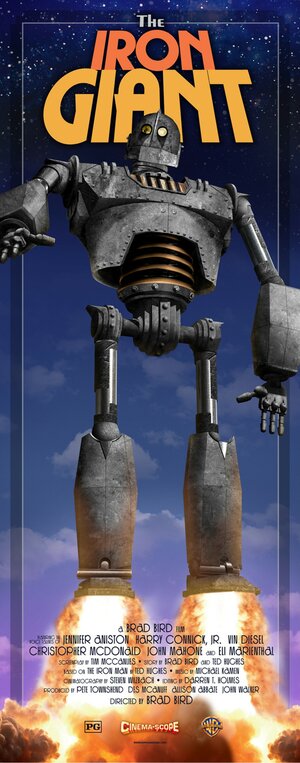 Постер: (Стальной гигант, 1999 - вся информация о мультфильме на FilmNavi.ru