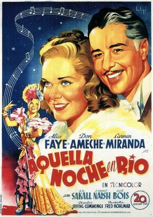 Постер: (Та ночь в Рио, 1941 - вся информация о фильме на FilmNavi.ru