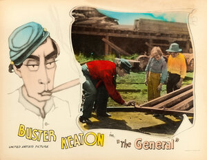 Постер: (Паровоз Генерал, 1926 - вся информация о фильме на FilmNavi.ru