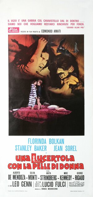 Постер: (Ящерица в женской коже, 1971 - вся информация о фильме на FilmNavi.ru