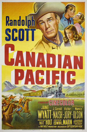 Постер: (Canadian Pacific, 1949 - вся информация о фильме на FilmNavi.ru