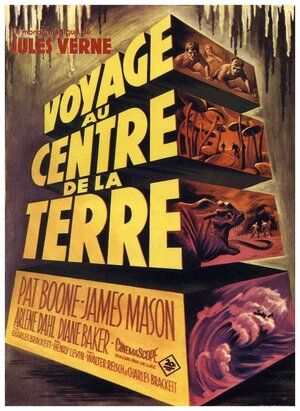 Постер: (Путешествие к центру Земли, 1959 - вся информация о фильме на FilmNavi.ru