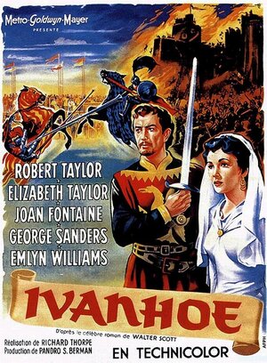 Постер: (Айвенго, 1952 - вся информация о фильме на FilmNavi.ru