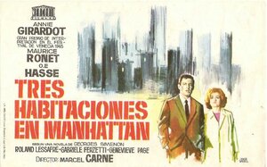 Постер: (Три комнаты на Манхэттене, 1965 - вся информация о фильме на FilmNavi.ru