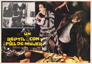 Постер: (Ящерица в женской коже, 1971 - вся информация о фильме на FilmNavi.ru