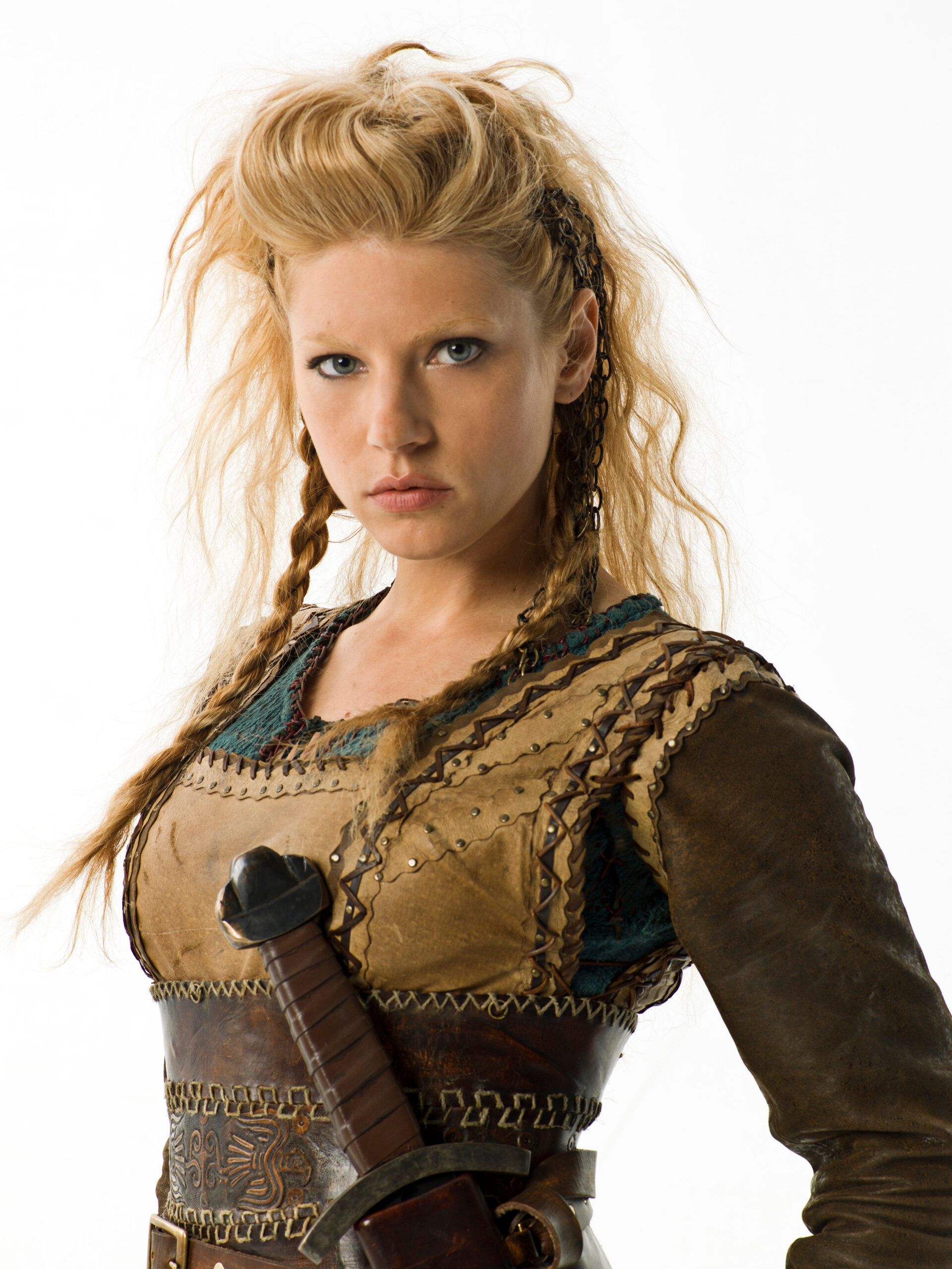 "Lagertha from the Vikings series is a." - image created in Shedevrum
