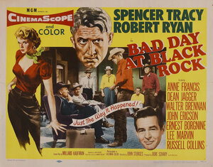 Постер: (Плохой день в Блэк-Роке, 1955 - вся информация о фильме на FilmNavi.ru