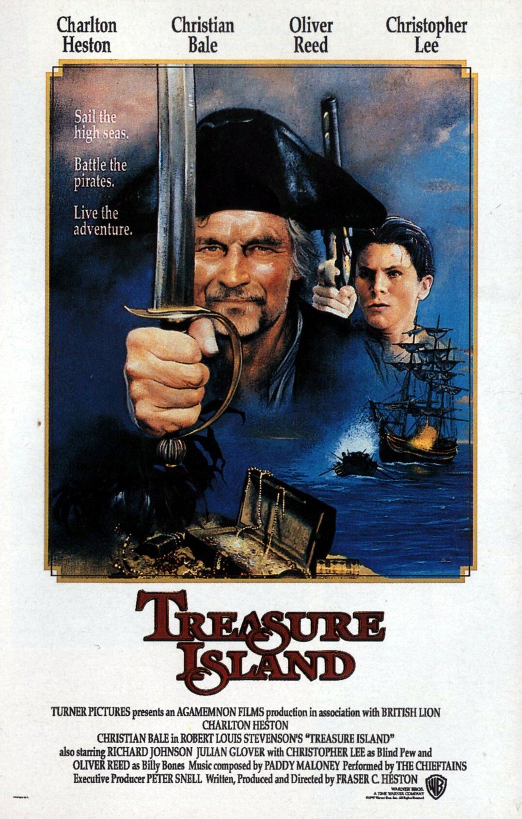 Постеры: Остров сокровищ / Постер фильма «Остров сокровищ» (1990) #2442815