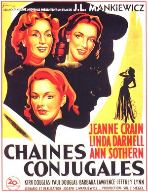 Постер: (Письмо трем женам, 1949 - вся информация о фильме на FilmNavi.ru