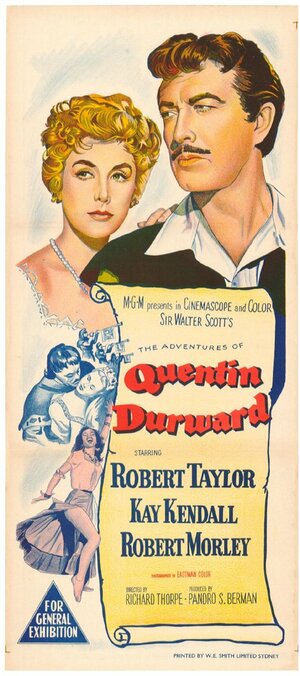 Постер: (Квентин Дорвард, 1955 - вся информация о фильме на FilmNavi.ru