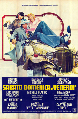 Постер: (Суббота, воскресенье и пятница, 1979 - вся информация о фильме на FilmNavi.ru