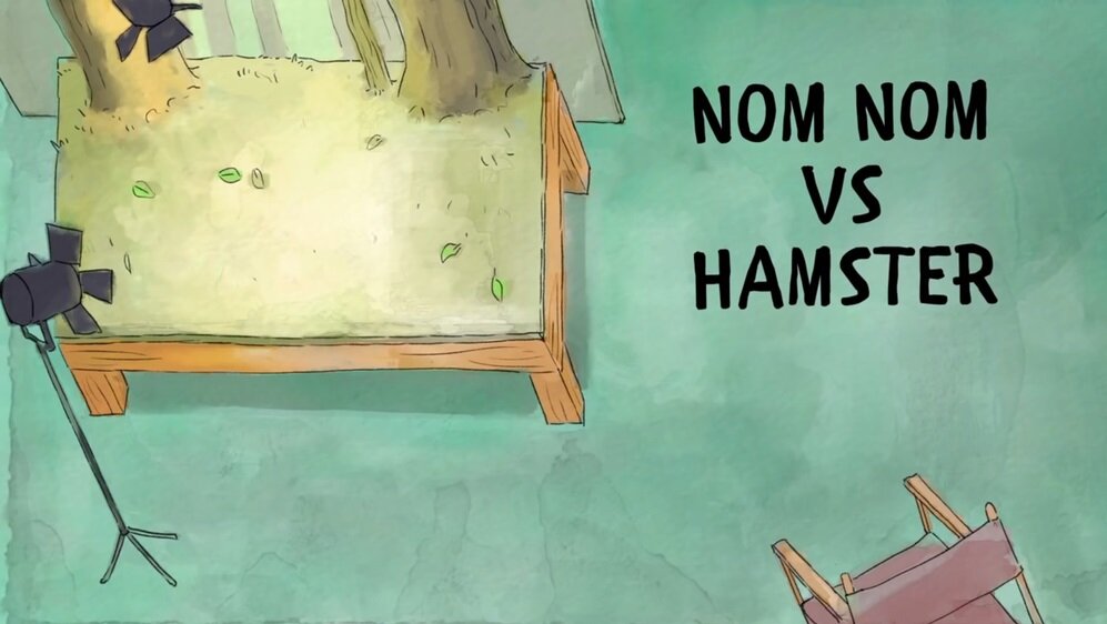 We Bare Bears: Nom Nom vs. Hamster