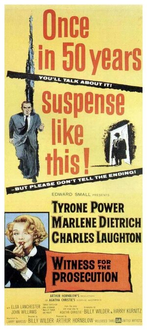 Постер: (Свидетель обвинения, 1957 - вся информация о фильме на FilmNavi.ru