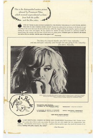 Постер: (Любовные похождения блондинки, 1965 - вся информация о фильме на FilmNavi.ru