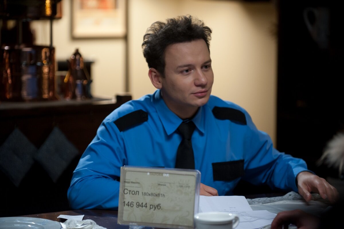 Фото: Мужчина с гарантией / Кадр со съемок фильма "Мужчина с гарантией" (2012) #