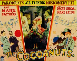 Постер: (Кокосовые орешки, 1929 - вся информация о фильме на FilmNavi.ru