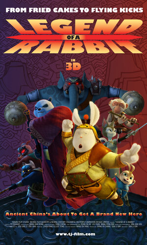 Постер: (Кунг-фу Кролик, 2011 - вся информация о мультфильме на FilmNavi.ru