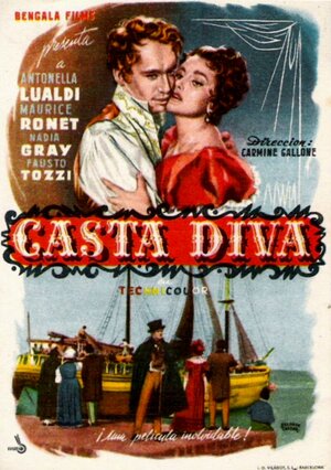 Постер: (Каста Дива, 1954 - вся информация о фильме на FilmNavi.ru