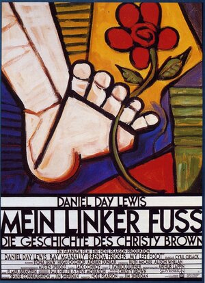 Постер: (Моя левая нога, 1989 - вся информация о фильме на FilmNavi.ru