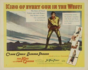 Постер: (Король и четыре королевы, 1956 - вся информация о фильме на FilmNavi.ru