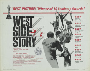 Постер: (Вестсайдская история, 1961 - вся информация о фильме на FilmNavi.ru