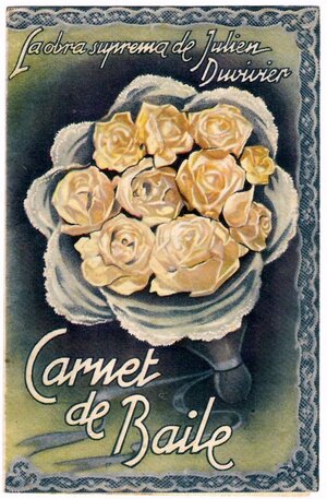 Постер: (Бальная записная книжка, 1937 - вся информация о фильме на FilmNavi.ru