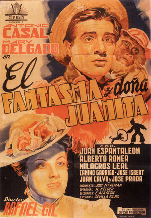 Постер: (El fantasma y Dª Juanita, 1945 - вся информация о фильме на FilmNavi.ru