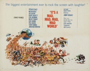 Постер: (Это безумный, безумный, безумный, безумный мир, 1963 - вся информация о фильме на FilmNavi.ru