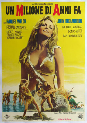 Постер: (Миллион лет до нашей эры, 1966 - вся информация о фильме на FilmNavi.ru