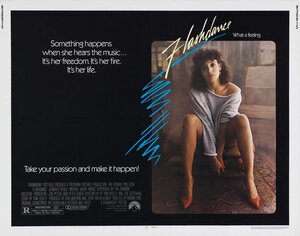 Постер: (Танец-вспышка, 1983 - вся информация о фильме на FilmNavi.ru