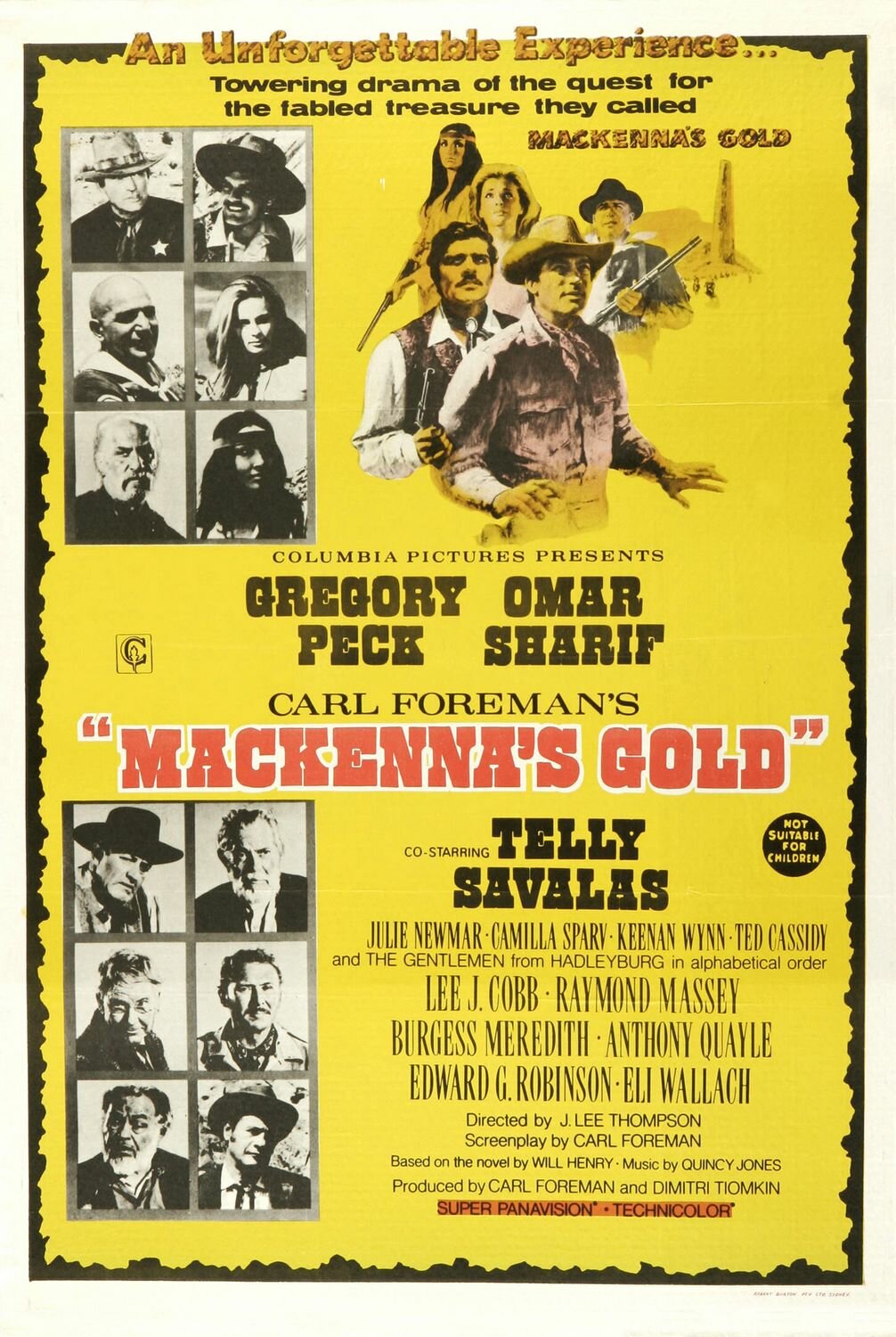 Постеры: Золото Маккенны / Постер фильма «Золото Маккенны» (1968) #1187648