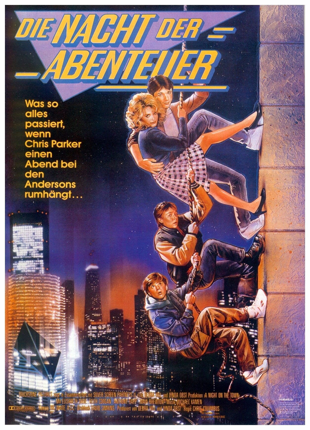 Постеры: Приключения няни / Постер фильма «Приключения няни» (1987 ...