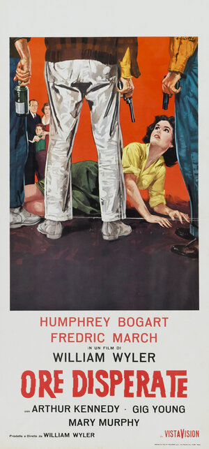 Постер: (Часы отчаяния, 1955 - вся информация о фильме на FilmNavi.ru