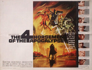 Постер: (Четыре всадника Апокалипсиса, 1962 - вся информация о фильме на FilmNavi.ru