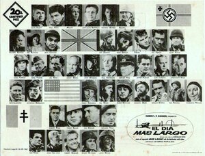 Постер: (Самый длинный день, 1962 - вся информация о фильме на FilmNavi.ru