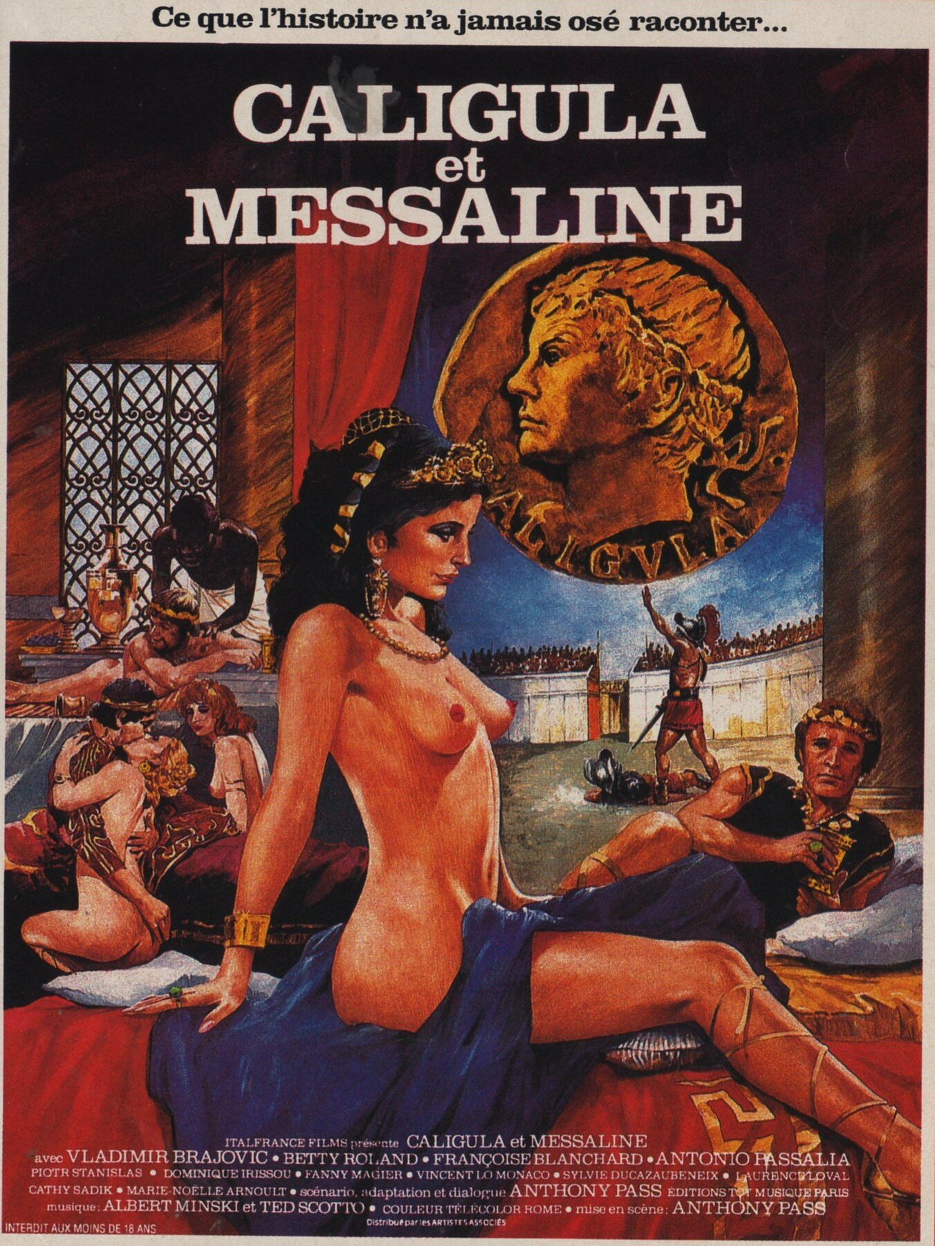 Постеры: Калигула и Мессалина / Постер фильма "Калигула и Мессалина&qu...