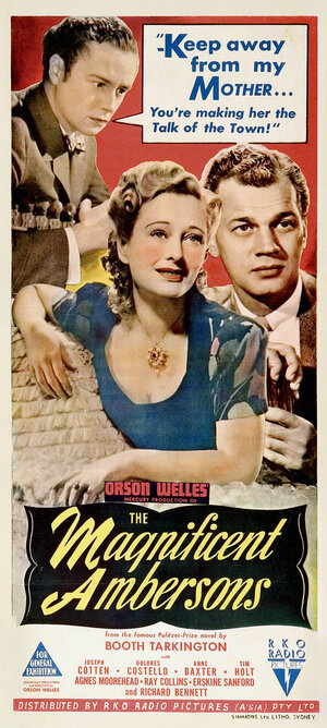 Постер: (Великолепие Амберсонов, 1942 - вся информация о фильме на FilmNavi.ru