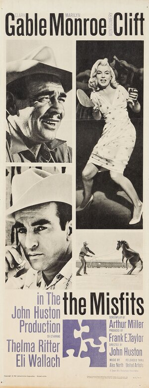 Постер: (Неприкаянные, 1961 - вся информация о фильме на FilmNavi.ru